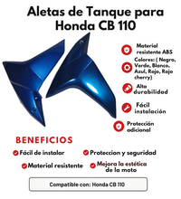 Aletas de Tanque para Honda CB 110 PINTADO